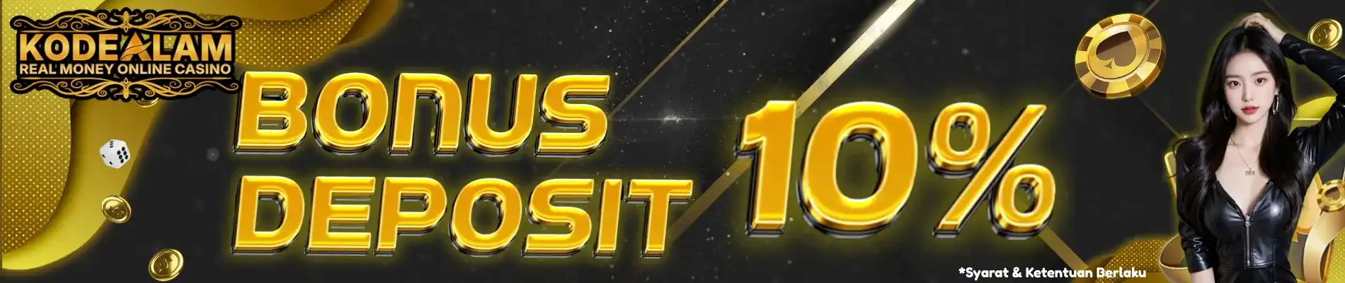 BONUS DEPOSIT HARIAN 10PERSEN